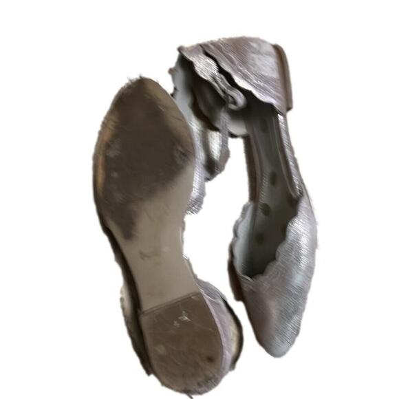 BODEN GOLD SHIMMERY ANLE‎ STRAPS SANDALS SIZE 9 - Picture 3 of 6